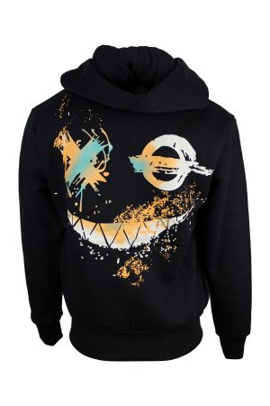Vestje back smiley zwart