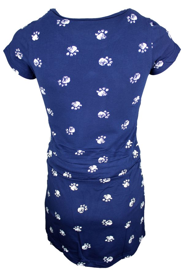 Jurkje hondenpootjes blauw - Afbeelding 3