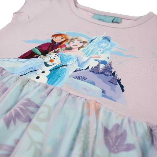 Jurkje Disney Frozen Elsa paars