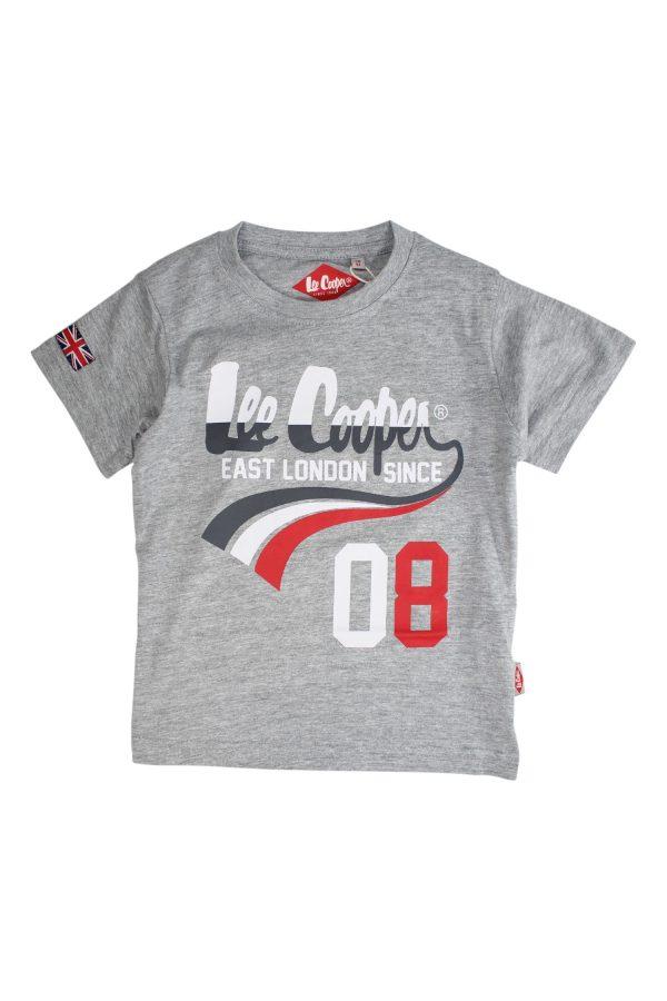 Shirtje Lee Cooper Boys grijs