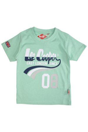 Shirtje Lee Cooper Boys lichtgroen