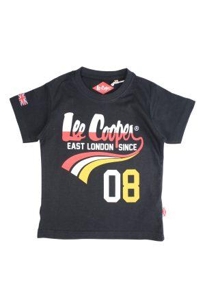 Shirtje Lee Cooper Boys zwart