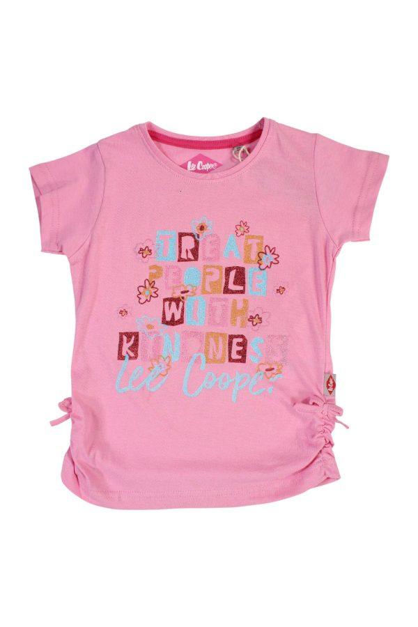 Shirtje Lee Cooper Girls roze