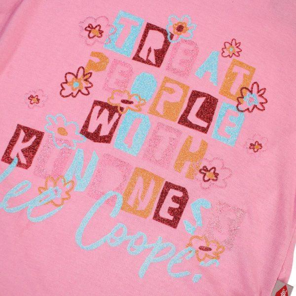Shirtje Lee Cooper Girls roze