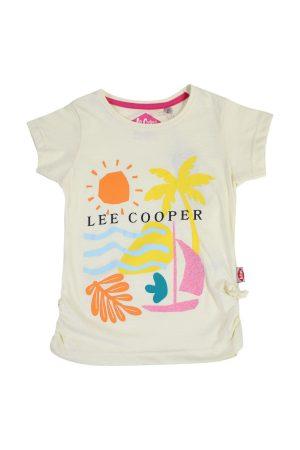 Shirtje Lee Cooper Girls geel