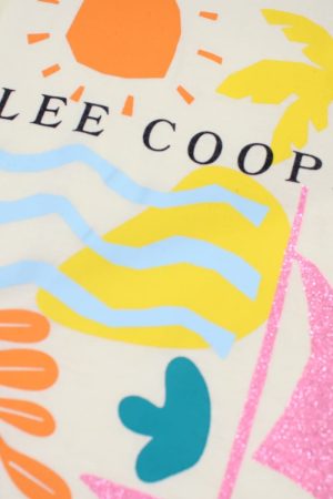 Shirtje Lee Cooper Girls geel