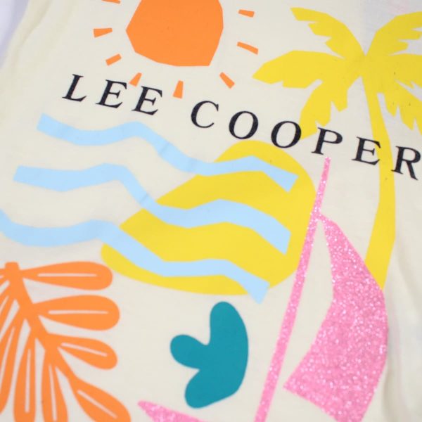 Shirtje Lee Cooper Girls geel