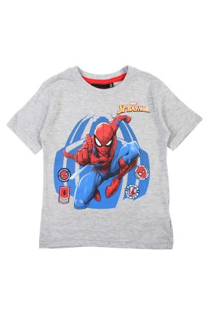 Shirtje Spiderman grijs