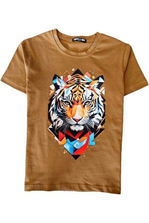 Shirtje Tijger bruin