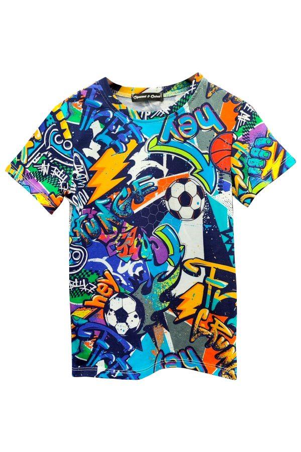 Shirtje Voetbal blauw