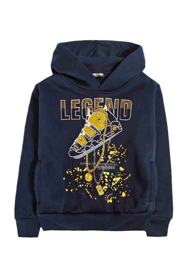 Hoodie Legend blauw