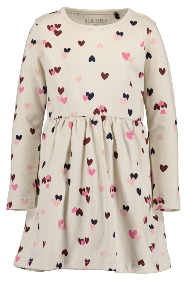 Jurkje Blue Seven Hartjes beige