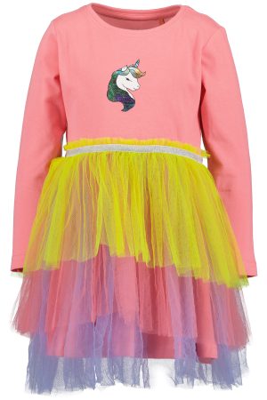 Jurkje Blue Seven Unicorn Rainbow roze