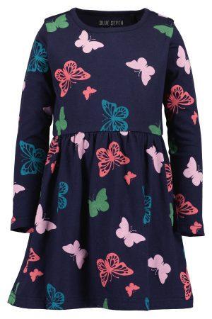 Jurkje Blue Seven Vlinders blauw