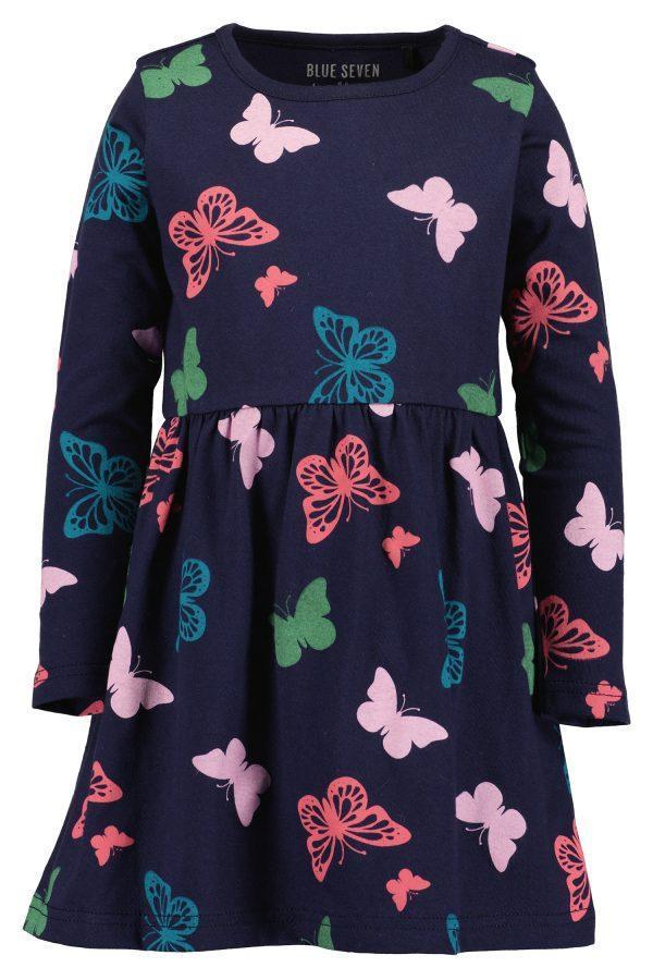 Jurkje Blue Seven Vlinders blauw