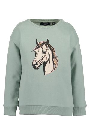 Sweater Blue Seven Paard groen