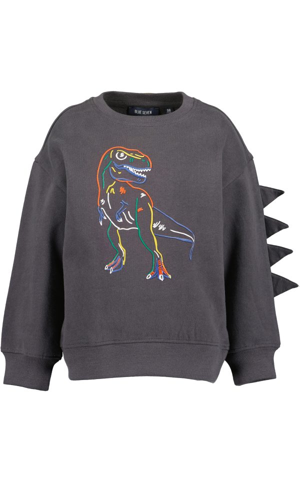 Sweater Blue Seven Dinosaurus grijs