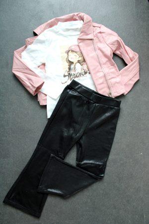 Kledingset Jacky roze