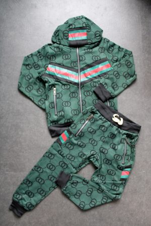 Joggingpak / Trainingspak groen