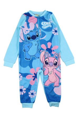 Onesie Stitch Cute limited blauw