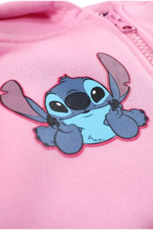 Joggingpak kledingset Stitch lichtroze 2