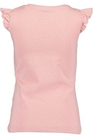 Shirtje Blue Seven Paard Vlindermouw roze