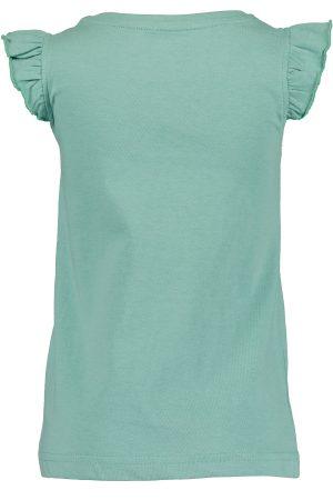 Shirtje Blue Seven Paard Vlindermouw groen